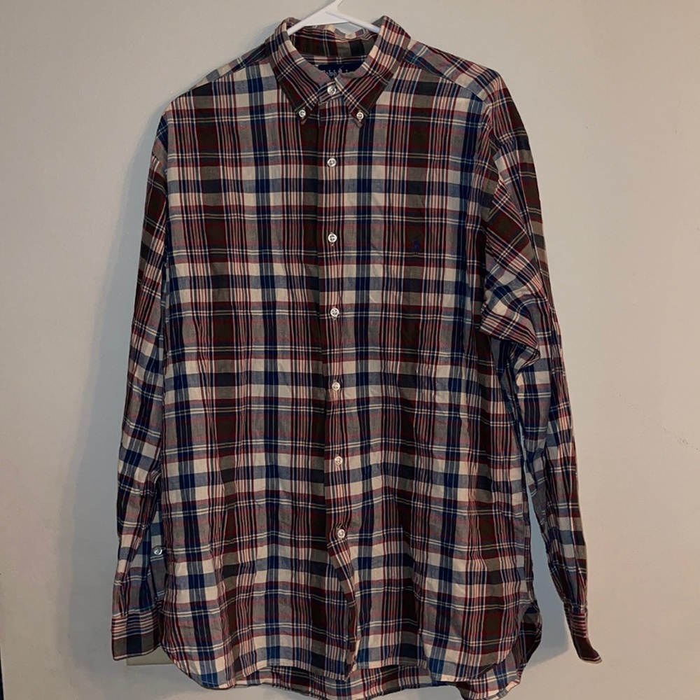 Men’s button up shirt